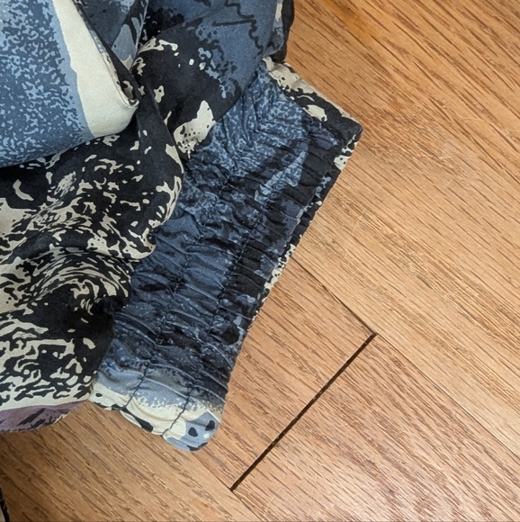 Vintage Carte Abstract Silk Bomber – 100% Silk 90s Art Scene Jacket 🎨🕺 (L) - Picture 7 of 11